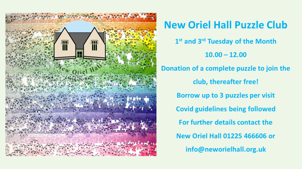 New Oriel Hall Puzzle Club