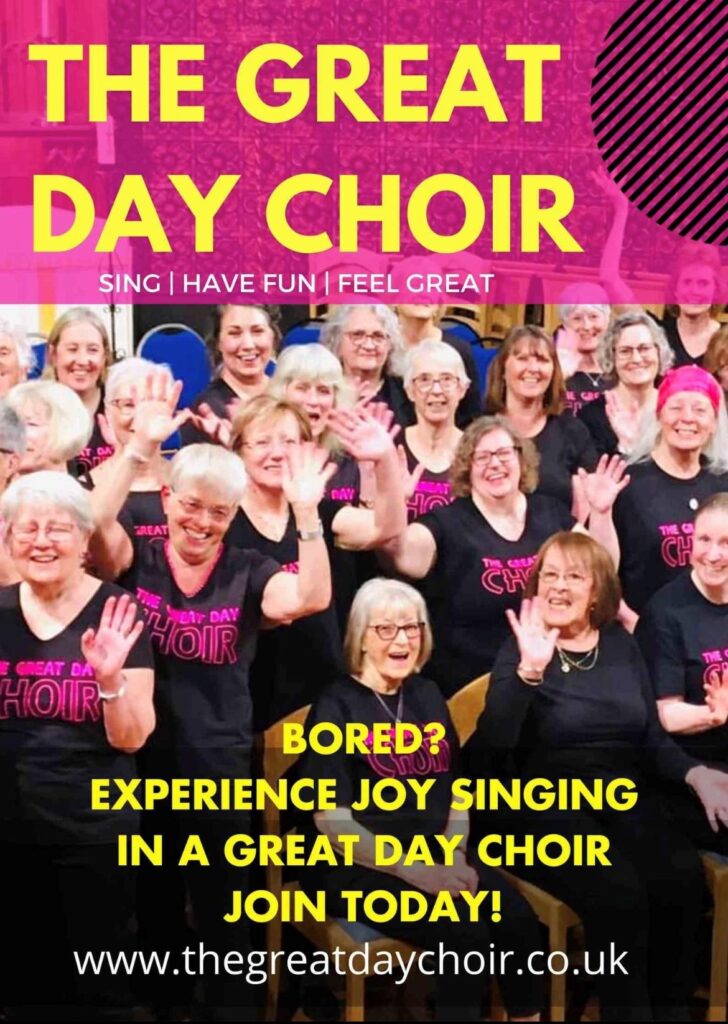 New Choir Thursdays 1.00 – 2.30